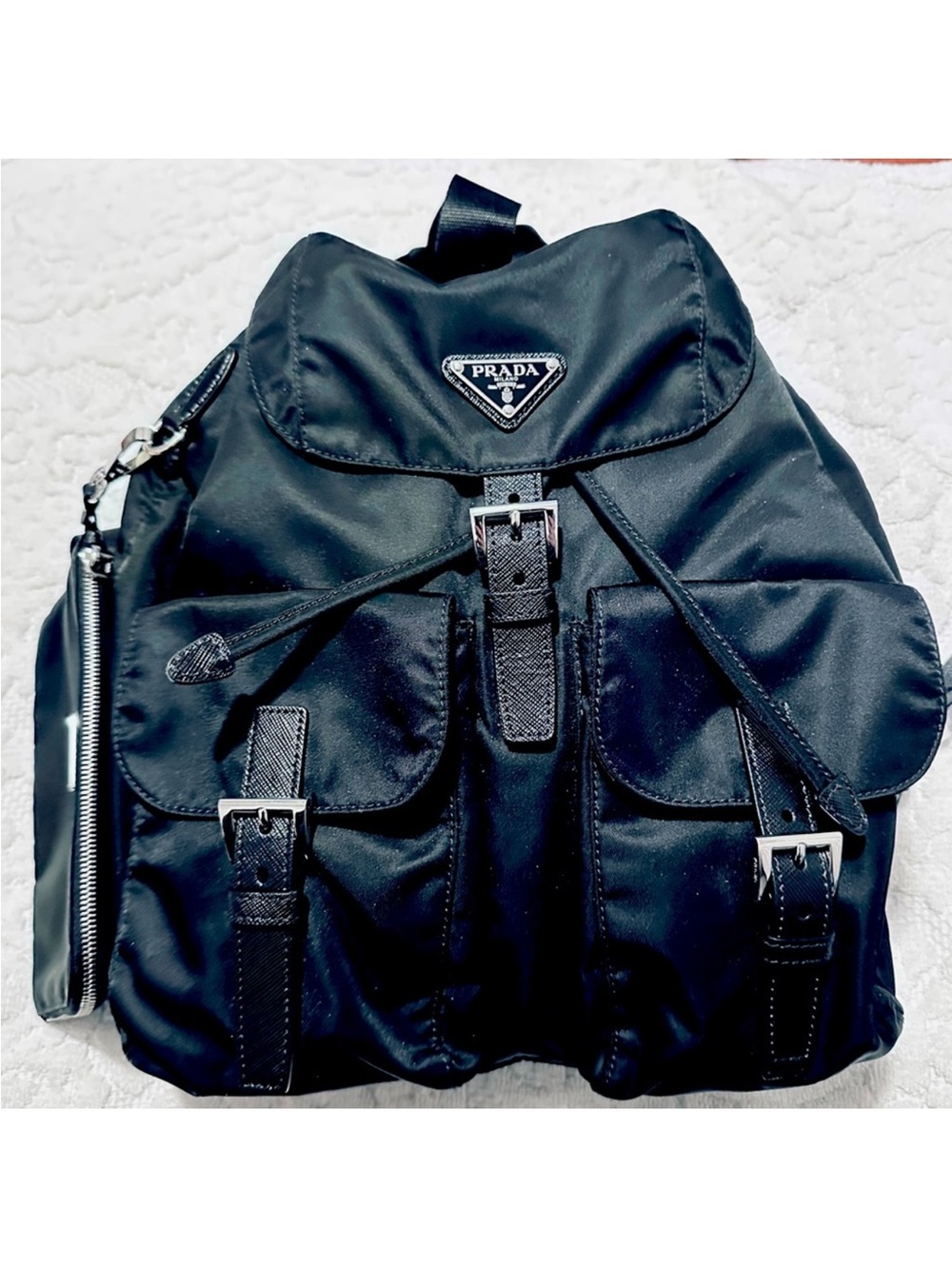 Prada | Bag | Prada Re-Nylon Medium Backpack - Picture 3 of 15